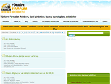 Tablet Screenshot of firmalarrehberi10.info